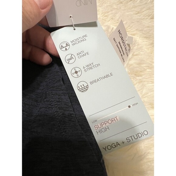 NWT Zella Zelsoft Renew Straight Leg Pants Navy Small - Picture 5 of 12